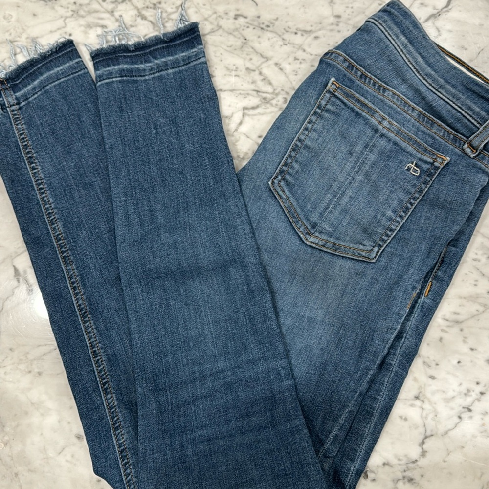 Rag & bone ankle skinny jeans.
